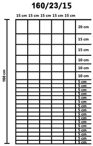 Συρματόπλεγμα Περίφραξης Ασημί 50 x 1,6 μ. Γαλβανισμένο Ατσάλι - Ασήμι