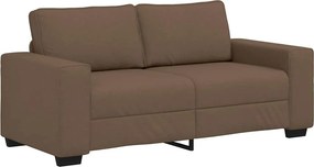 vidaXL Διθέσιος Καναπές Καφέ 180x77x82 εκ. Ύφασμα