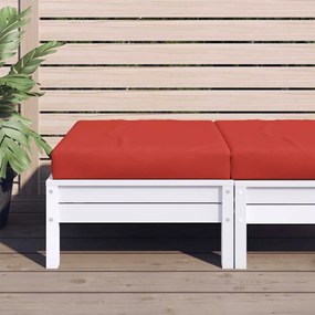 vidaXL Μαξιλάρι Παλέτας Κόκκινο 60x60x9,5 εκ. Ύφασμα Oxford