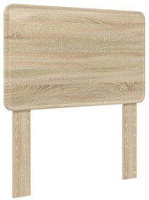 vidaXL Κρεβάτι Αποθήκης Δρύς Sonoma 100 x 200 cm Επεξεργασμένο ξύλο