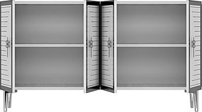 Console Tuna 120 - White, Silver White
Silver