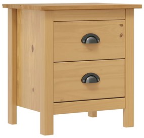 vidaXL Κομοδίνο Hill 46 x 35 x 49,5 εκ. από Μασίφ Ξύλο Πεύκου