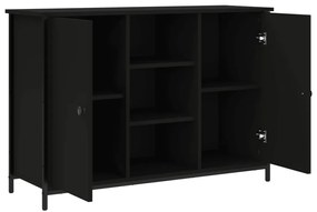 vidaXL Μπουφές Μαύρος 100 x 35 x 70 εκ. από Επεξεργασμένο Ξύλο