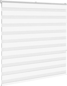 vidaXL Ζέβρα τυφλή Καφέ Πλάτος υφάσματος 135,9 εκ. Πολυεστέρας