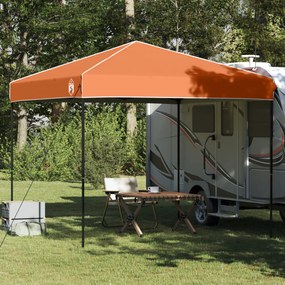 vidaXL Σκηνή Πολλών Χρησιμοτήτων Πορτοκαλί 250 x 250 cm ύφασμα