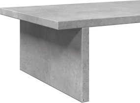 vidaXL Βάση Οθόνης Γκρι Σκυρ. 100x27x15 εκ. Επεξεργ. Ξύλο