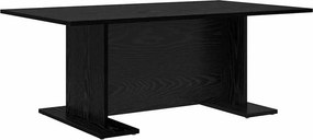 vidaXL Τραπεζάκι σαλονιού Μαύρη δρυς 103.5 x 60 x 40 εκ