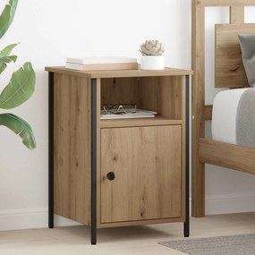 vidaXL Κομοδίνο Artisan Oak 40 x 42 x 60 εκ. Επεξεργασμένο Ξύλο