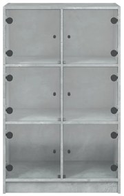 vidaXL Ντουλάπι με Πόρτες 68x37x109 εκ. από Επεξεργασμένο Ξύλο