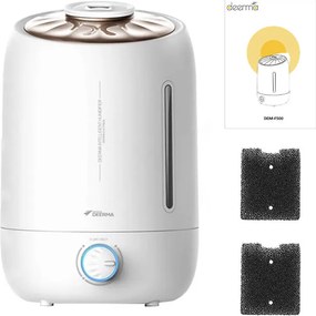 Deerma Υγραντήρας Αέρα Ultrasonic F500 (Λευκό)