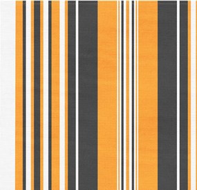 vidaXL Τεντόπανο Ανταλλακτικό Ριγέ Πολύχρωμο 4,5x3 μ.