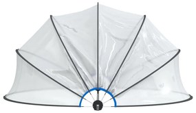 Προστατευτικό Κάλυμμα Πισίνας Στρογγυλό 406 x 203 εκ. από PVC - Διαφανές