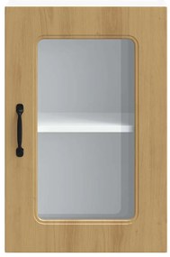 vidaXL Ντουλάπι κουζίνας με γυάλινη πόρτα "Kalmar" Artisan Oak