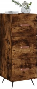 vidaXL Ντουλάπι Καπνιστή Δρυς 34,5 x 34 x 90 εκ. Επεξεργασμένο Ξύλο