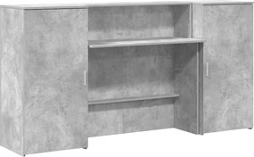 vidaXL Γραφείο υποδοχής 200x50x103,5 εκ. Επεξεργασμένο Ξύλο