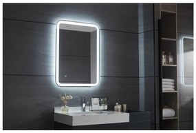 Καθρέπτης Μπάνιου LED IP44 Λευκό Rolan LED 77-0131 Gloria-77-0131-Λευκό 77-0131