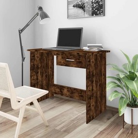 vidaXL Γραφείο Καπνιστή Δρυς 100x50x76 εκ. από Επεξεργασμένο Ξύλο