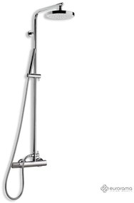 Eurorama Eletta Tecno Chrome Στήλη Ντουζιέρας 2 Εξόδων 167066-100