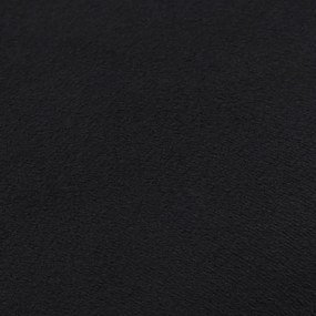 vidaXL Σκαμπό Μαύρο / Χρυσό Βελούδινο 28 x 36 cm