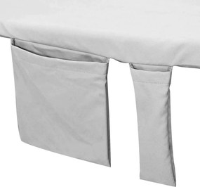 vidaXL Πετσέτες ξαπλώστρας 2 pcs Γκρι 210 x 75 cm