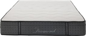 Στρώμα Diamond pakoworld pocket spring+gel memory foam 25-27cm 150x200εκ