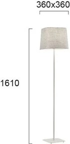 Επιδαπέδιο Φωτιστικό Viokef Hendrix