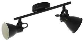 Φωτιστικό Οροφής Spot Seras 2 98398 Black Eglo Metal