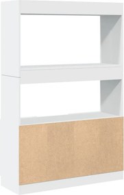 vidaXL Ντουλάπι Λευκό 92x33x140 εκ. από Επεξεργασμένο Ξύλο