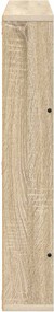 vidaXL Ράφι Περιοδικών με ράφι 2 pcs Δρύς Sonoma 60 x 12 x 70 εκ