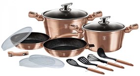 Σετ Μαγειρικής Berlinger Haus 13 τμχ Dark Grey Metallic Line BH-7058