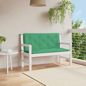 vidaXL Μαξιλάρι Πάγκου Κήπου Γκρι 120x(50+50)x7 εκ. Ύφασμα Oxford