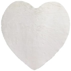 Beauty Home Πατάκι Rabbit Art 9640 Καρδιά 100x100 Λευκό