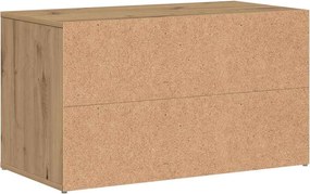 vidaXL Έπιπλο Χολ / Εισόδου τεχνίτης Δρυς 80 x 40 x 45 εκ. Μοριοσανίδα