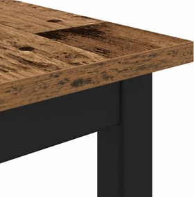 vidaXL Τραπεζαρίες 80 x 80 x 75 cm ΜΕΤΑΛΛΟ τετράγωνο