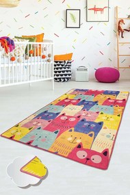 Χαλί Cats Djt Fuchsia-Multi Conceptum Hypnose 80X150cm