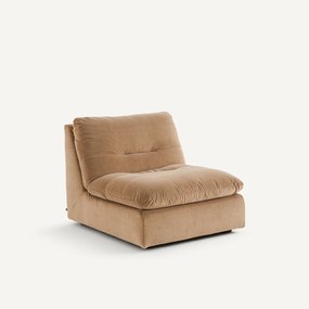 Πολυθρόνα σύνθεσης από βελούδο stonewashed, GIULIANO