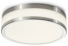 Φωτιστικό Οροφής - Πλαφονιέρα Malakka Led 9501 Chrome Nowodvorski Metal, Glass