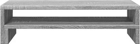 vidaXL Βάση Οθόνης Γκρι Sonoma 54x22x15 εκ. από Επεξεργασμένο Ξύλο