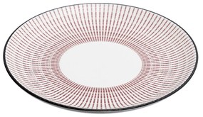 Πιάτο Φρούτου (Φ19) S-D Lunis Red 160559B