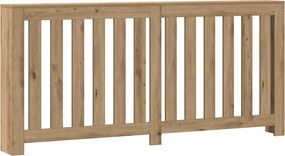 vidaXL Καπάκι Καλοριφέρ Δρυς 175 x 20 x 82 cm Επεξεργασμένο Ξύλο