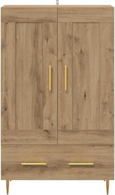 vidaXL Highboard Artisan Oak 69,5 x 31 x 115 εκ. Επεξεργασμένο Ξύλο