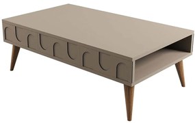 Τραπέζι Σαλονιού Lyon 845HCT5548 105x60x34,6cm Mocha