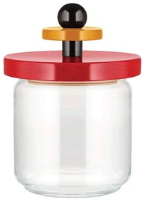 Βάζο Αποθήκευσης ES16/75 750ml 12x17cm Red-Multi Alessi Wood, Glass