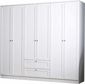 Wardrobe Terra 6 182 - White White