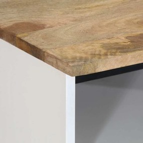 ντουλάπι τηλεόρασης vidaXL 100x33,5x46 cm μασίφ ξύλο Mango