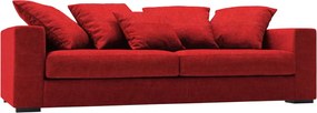 Καναπές Pilo Διθέσιος-160φ 90β εκ.-Κόκκινο