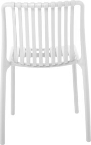 MODA Καρέκλα-Pro Στοιβαζόμενη PP - UV Protection, Απόχρωση Άσπρο   1τμχ