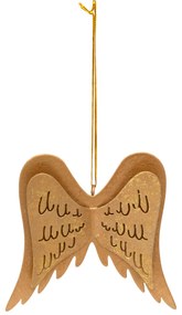 Στολίδι Χριστουγεννιάτικο (10.5x1.5x11) A-S Angel Wings 207835