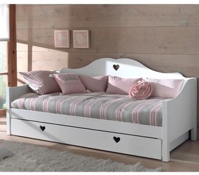Κρεβάτι ξύλινο Κ1 με συρόμενο κρεβάτι