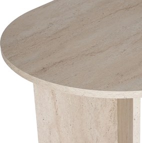Τραπέζι Sablin Megapap χρώμα travertine 180x89,5x75εκ.